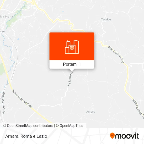 Mappa Arnara