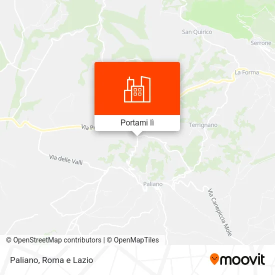 Mappa Paliano