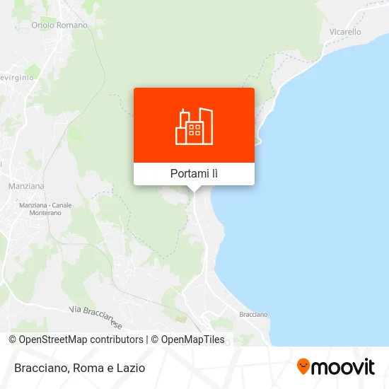 Mappa Bracciano