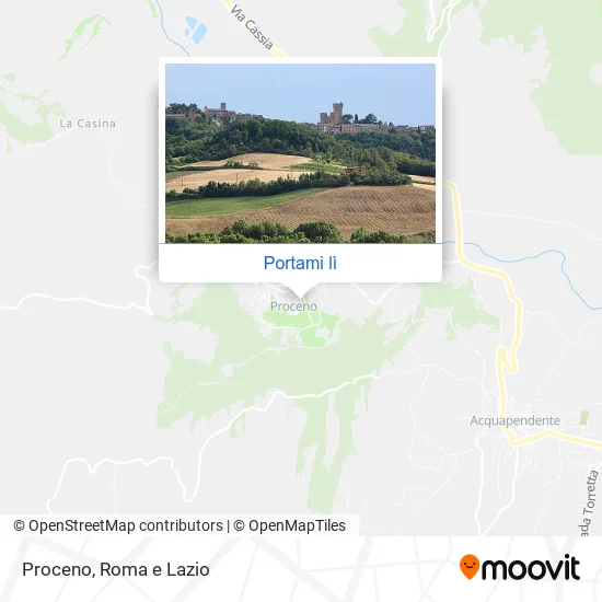 Mappa Proceno