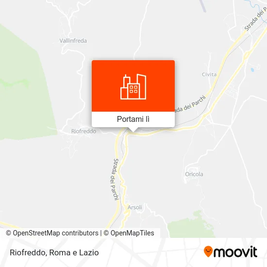 Mappa Riofreddo