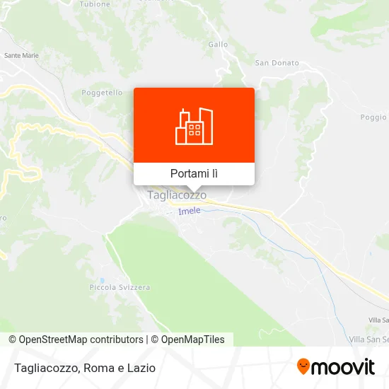 Mappa Tagliacozzo