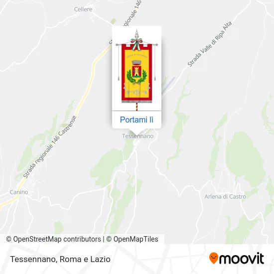 Mappa Tessennano