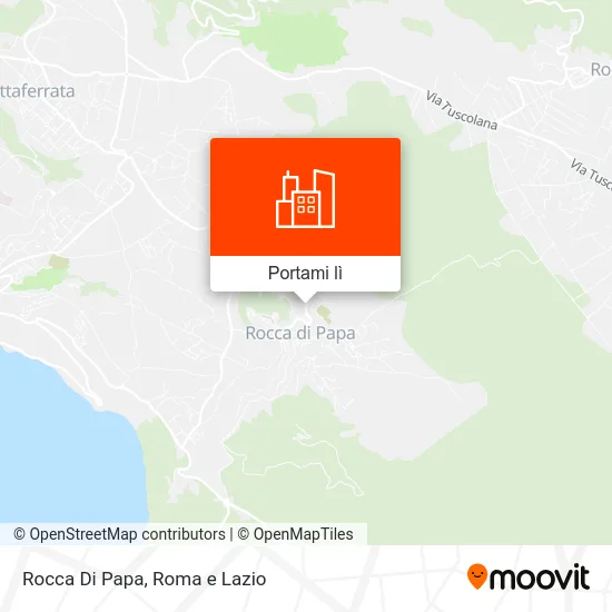 Mappa Rocca Di Papa