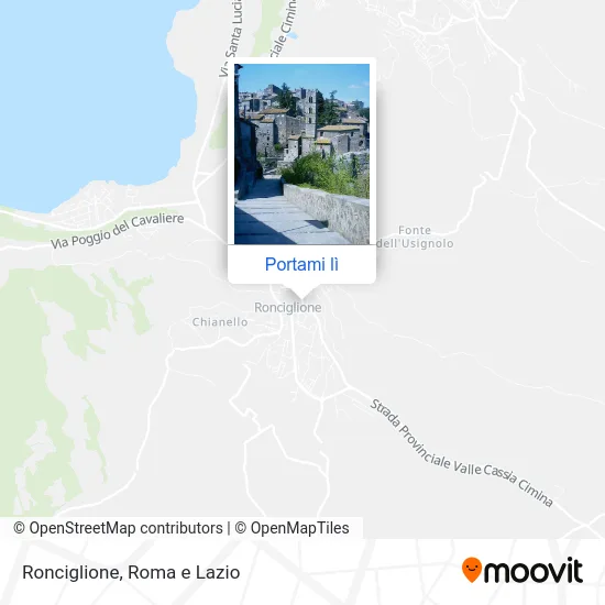 Mappa Ronciglione