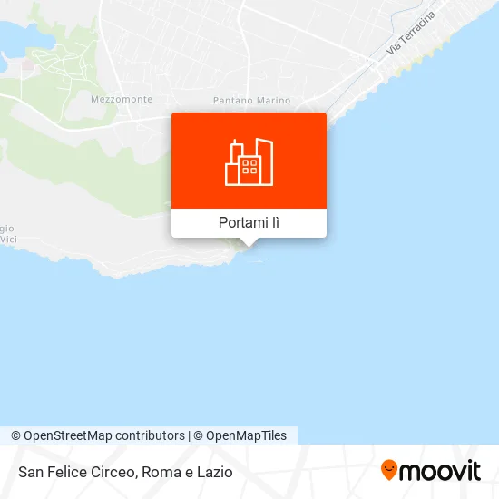 Mappa San Felice Circeo