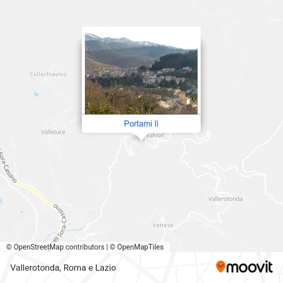 Mappa Vallerotonda