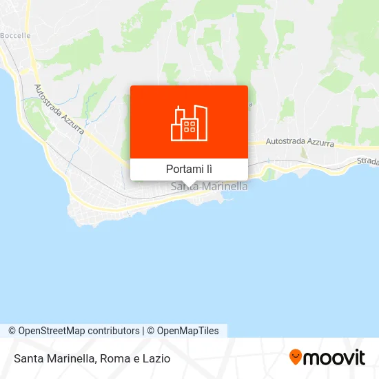 Mappa Santa Marinella
