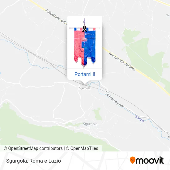 Mappa Sgurgola