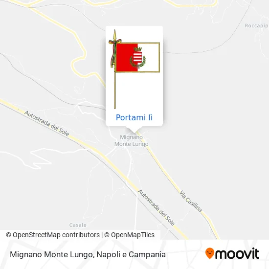 Mappa Mignano Monte Lungo