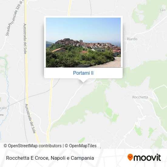 Mappa Rocchetta E Croce