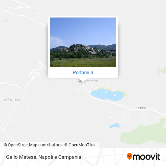 Mappa Gallo Matese