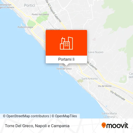 Mappa Torre Del Greco