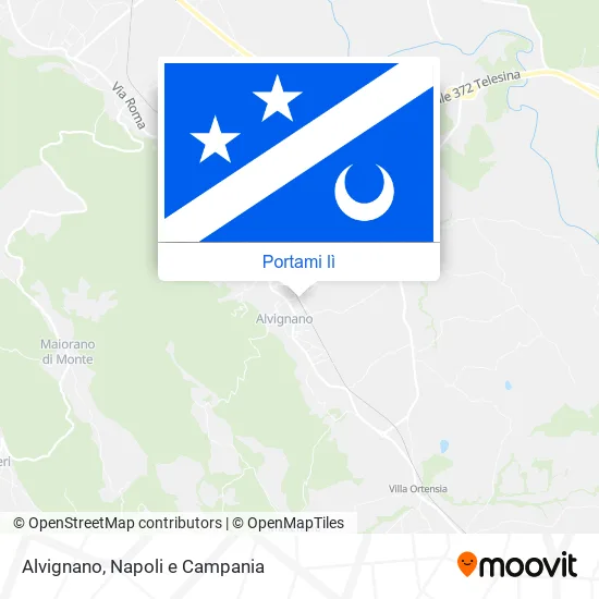 Mappa Alvignano