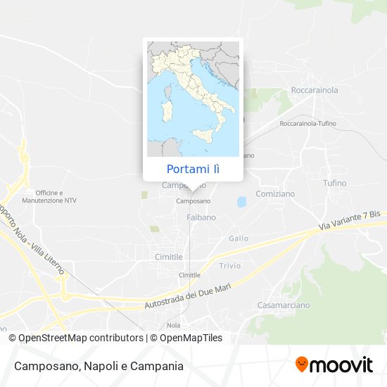 Mappa Camposano