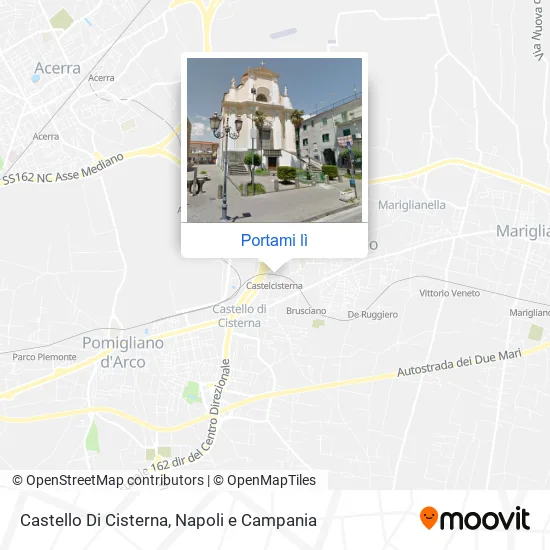 Mappa Castello Di Cisterna