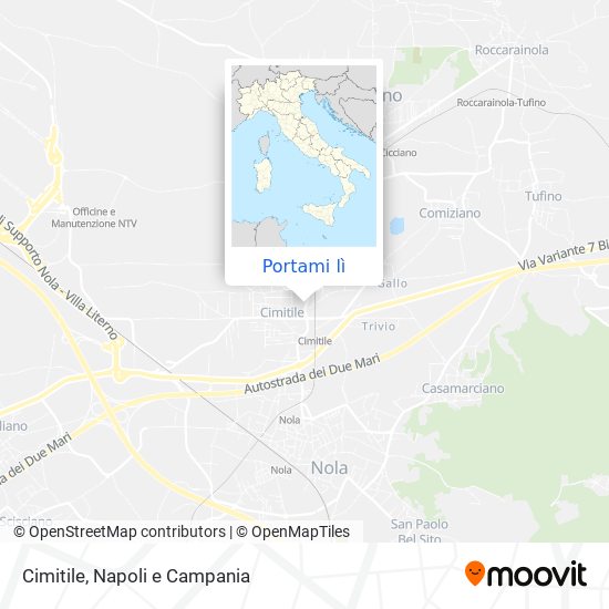 Mappa Cimitile