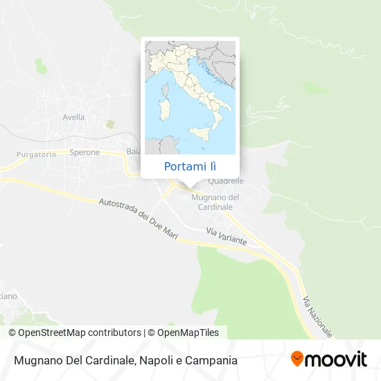 Mappa Mugnano Del Cardinale