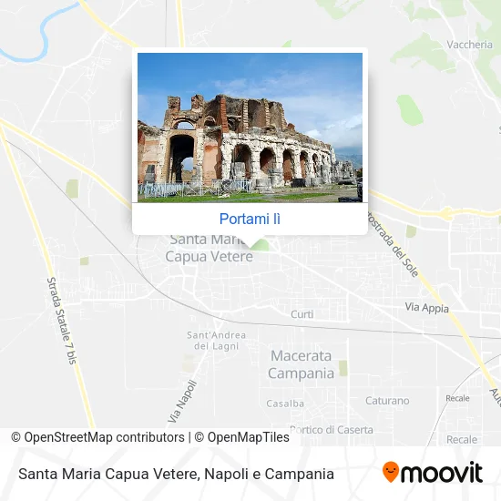 Mappa Santa Maria Capua Vetere