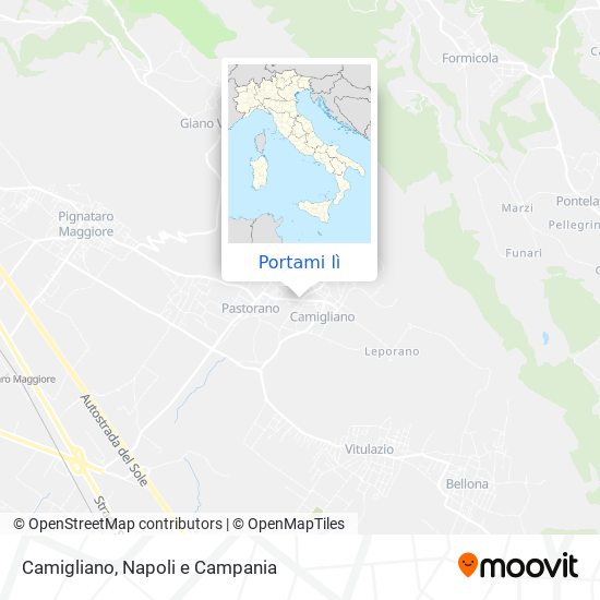 Mappa Camigliano