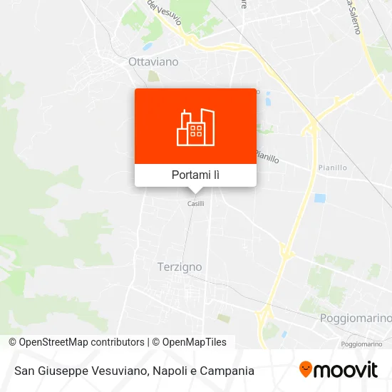 Mappa San Giuseppe Vesuviano