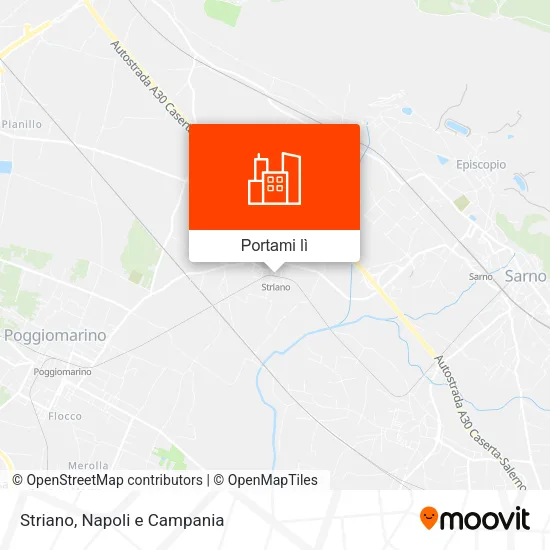 Mappa Striano