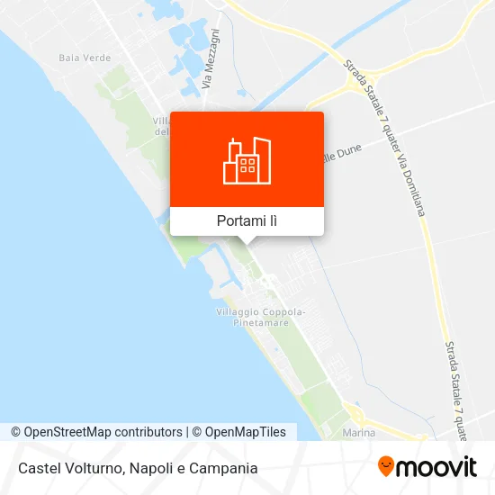 Mappa Castel Volturno