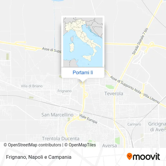 Mappa Frignano