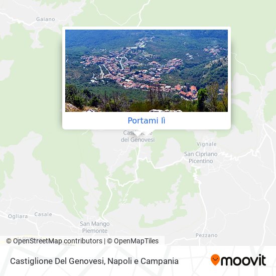 Mappa Castiglione Del Genovesi