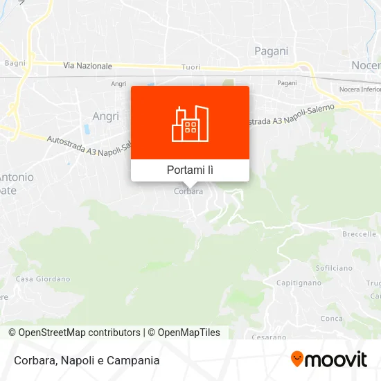 Mappa Corbara