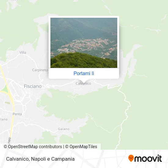 Mappa Calvanico