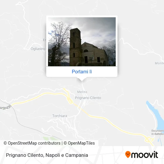 Mappa Prignano Cilento