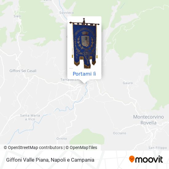 Mappa Giffoni Valle Piana