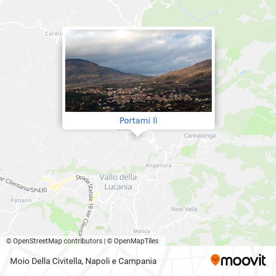 Mappa Moio Della Civitella
