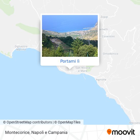 Mappa Montecorice