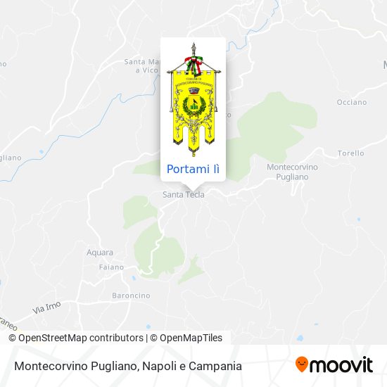 Mappa Montecorvino Pugliano