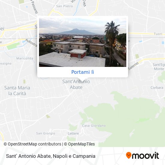 Mappa Sant' Antonio Abate