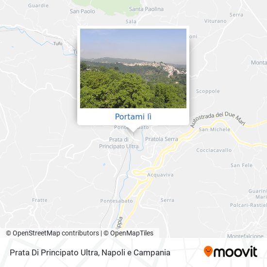 Mappa Prata Di Principato Ultra