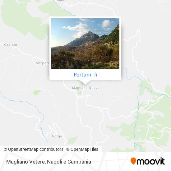 Mappa Magliano Vetere