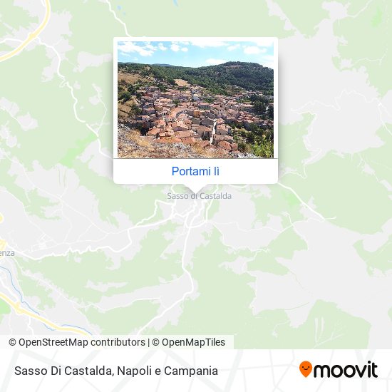 Mappa Sasso Di Castalda