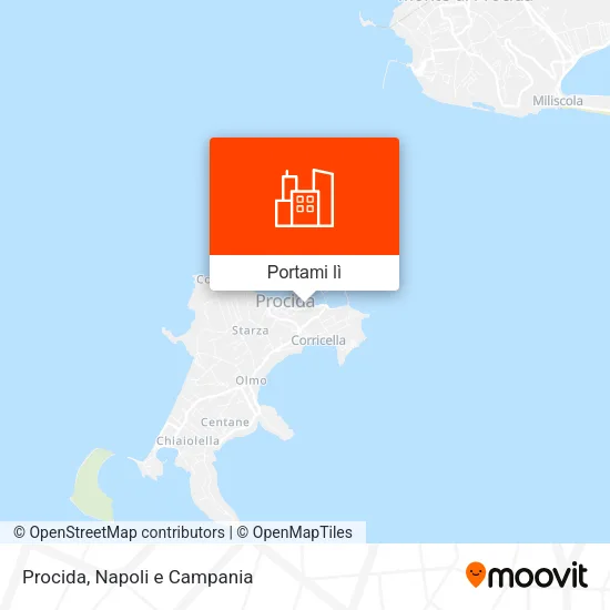 Mappa Procida