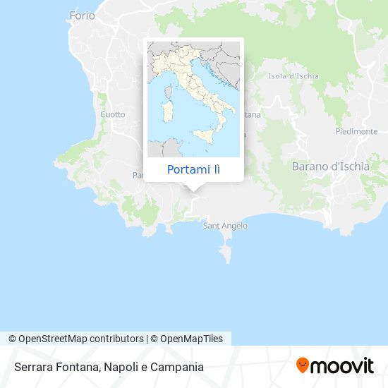 Mappa Serrara Fontana