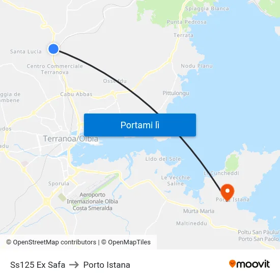 Ss125 Ex Safa to Porto Istana map