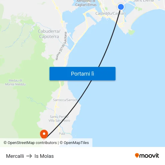 Mercalli to Is Molas map