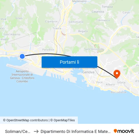 Soliman/Cerruti to Dipartimento Di Informatica E Matematica map