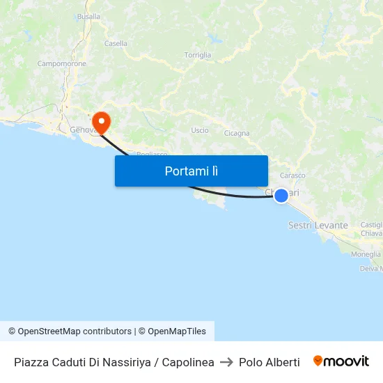 Piazza Caduti Di Nassiriya / Capolinea to Polo Alberti map