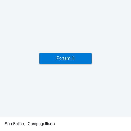 San Felice to Campogalliano map