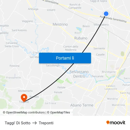 Taggi' Di Sotto to Treponti map
