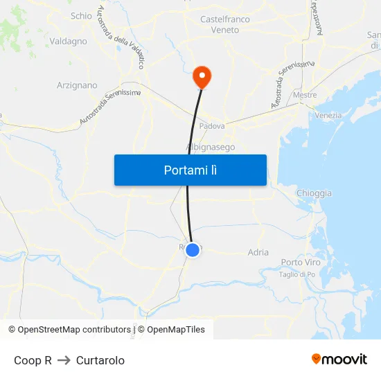 Coop R to Curtarolo map