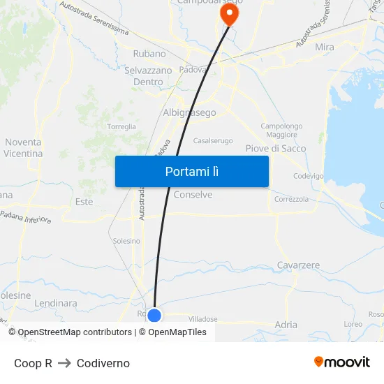 Coop R to Codiverno map